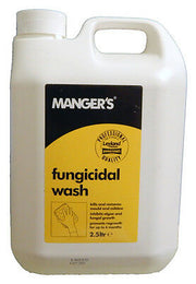 Mangers Fungicidal Wash 2.5 Litre For Removing Mould Mildew from Walls Ceilings