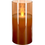 LED Candle in Glass