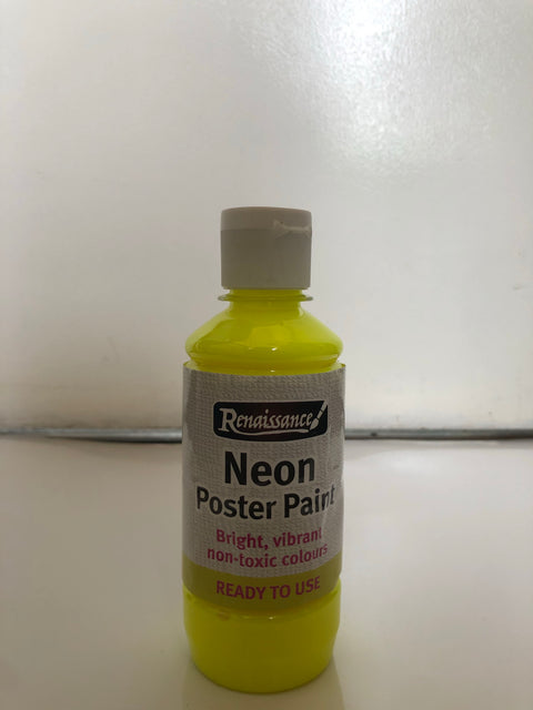Renaissance neon poster paints