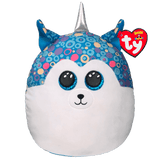 TY Squish-A-Boos Plush - HELENA HUSKY - 14 inch