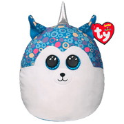 TY Squish-A-Boos Plush - HELENA HUSKY - 14 inch