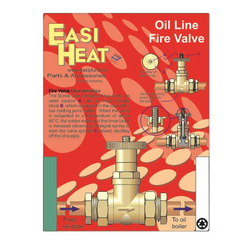 Easi Heat 3/8" Standard Fire Valve