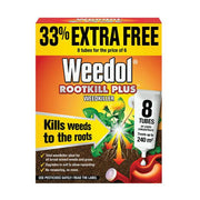 Weedol Rootkill Plus Weedkiller 8 Tubes