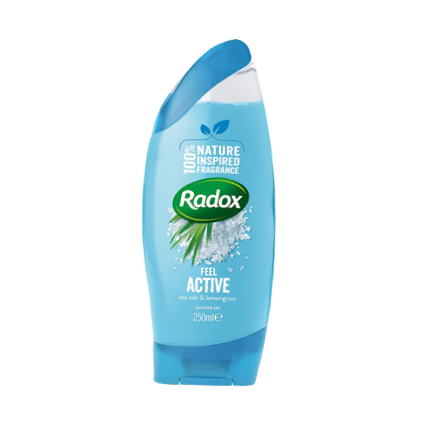 Radox Feel Active Shower Gel, 250ml