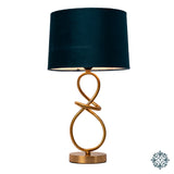 Sienna table lamp brass 56cm
