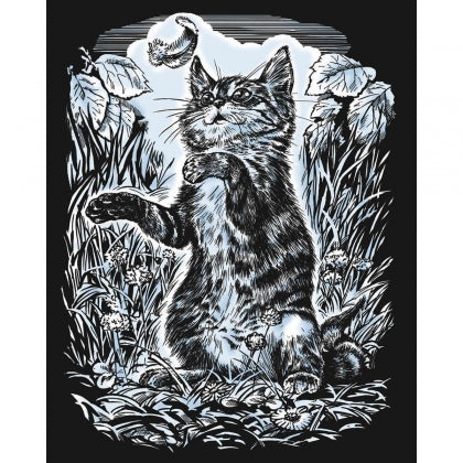 Kittens - Silver Scraper Foil