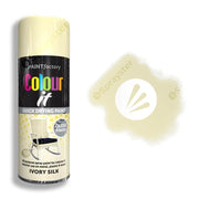 Colour It Ivory Silk Spray Paint Gloss 400ml