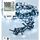 Micro-cluster 1000 Led 20M Christmas light White