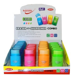 Supreme Eraser & Sharpener Combo