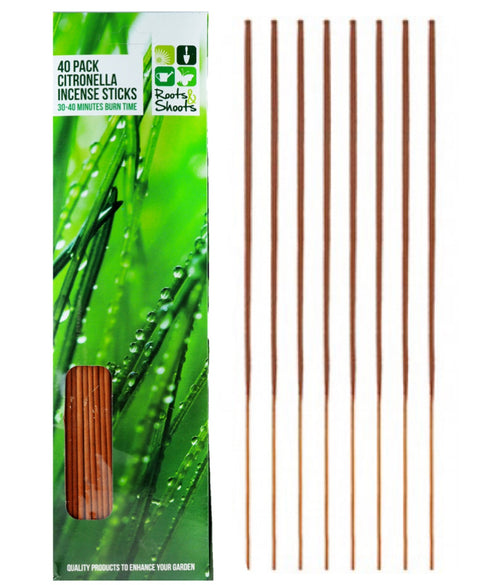 Roots & Shoots Citronella Incense Sticks 40pc