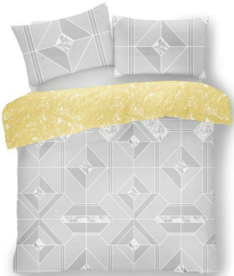 Gaveno Cavailia HARMONY DUVET COVER PILLOW CASE Geometric Bedding Set Extra Soft Quilt Covers