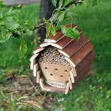 Natures Market HOTEL2 Wood Wooden Insect House Home Hotel Garden Bug Bee
