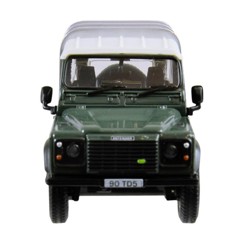 BRITAINS LAND ROVER DEFENDER 90 WITH CANOPY - GREEN