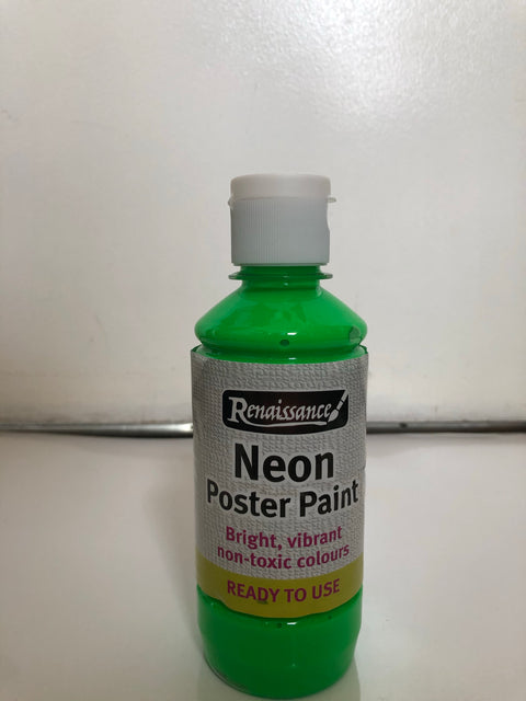 Renaissance neon poster paints