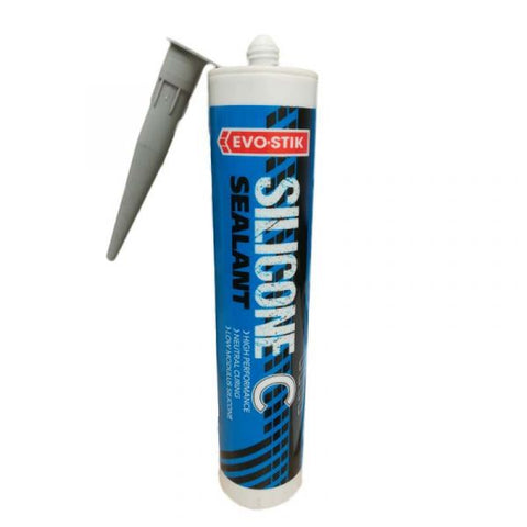 Evo-Stik Silicone Sealant C Grey 310ml