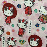 Hello kitty wearing Japanese clothes