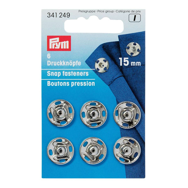 Prym Snap fasteners, 15mm