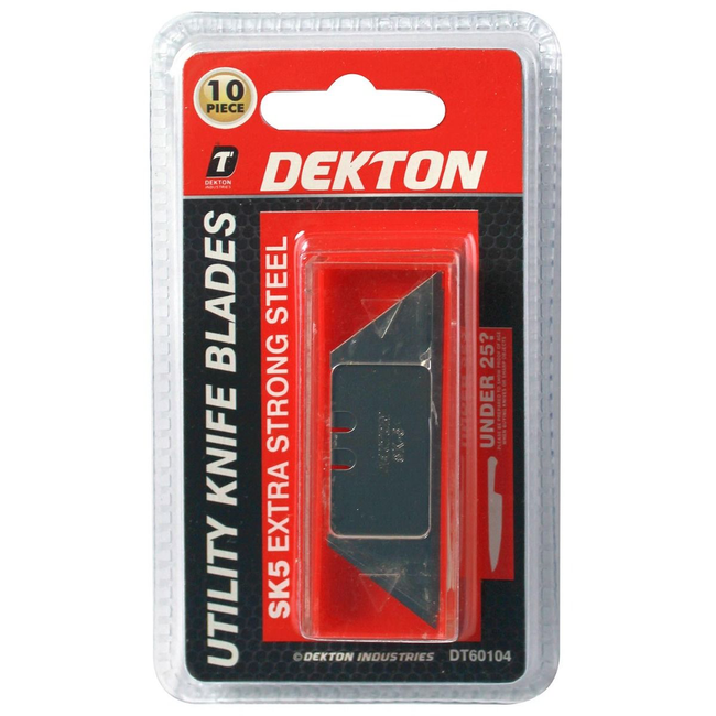 Dekton SK5 Steel Extra Strong Utility Knife Blades