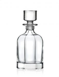 RCR Chic Rounded Luxion Crystal Whisky Decanter, 800 ml