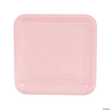 Baby Pink Plastic Party Plates 10PCS