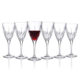 RCR Chic Luxion Crystal Red Wine Glasses,