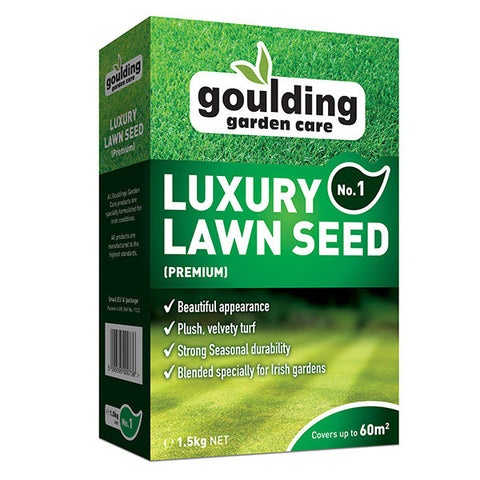 Goulding Garden Care Luxury Lawn Seed 500g