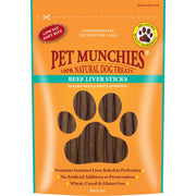 Pet Munchies Hypoallergenic Dog Treats - Beef Liver Sticks